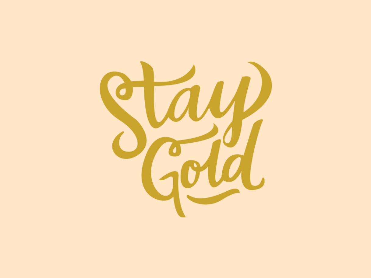 Canción Stay Gold