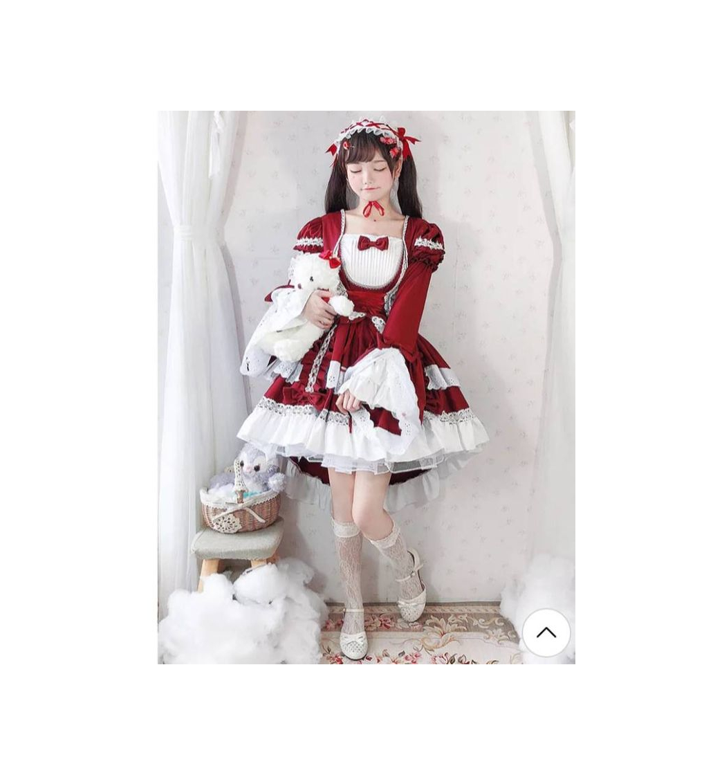 Fashion Vestido Maid Lolita