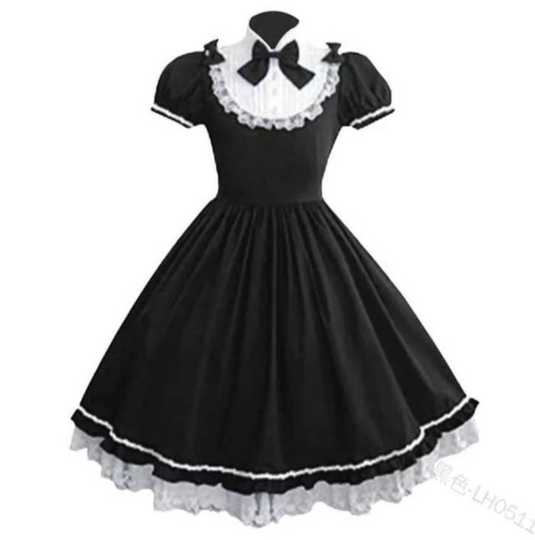 Fashion Vestido de Lolita negro