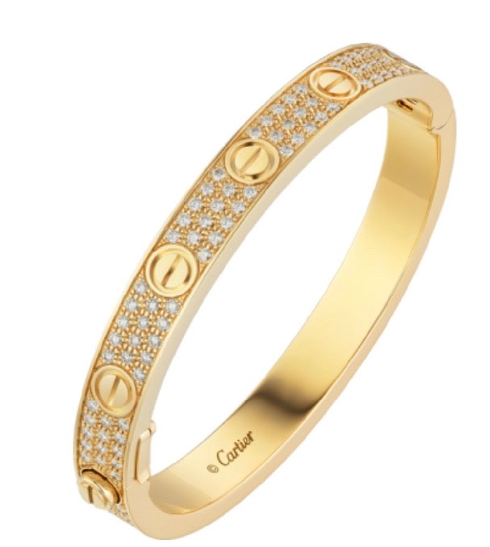 Moda LOVE bracelet, diamond-paved - Cartier