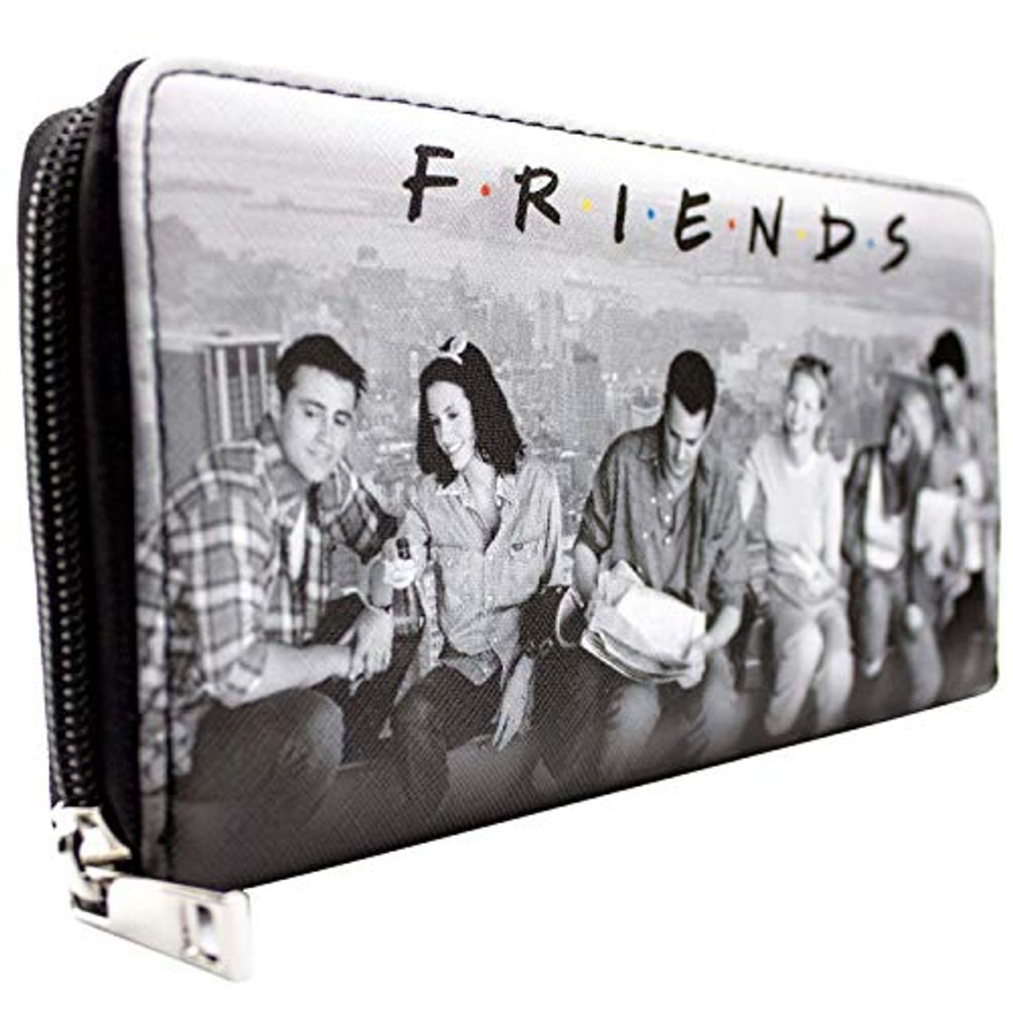 Social Cartera de Friends Rascacielos de Nueva York Gris