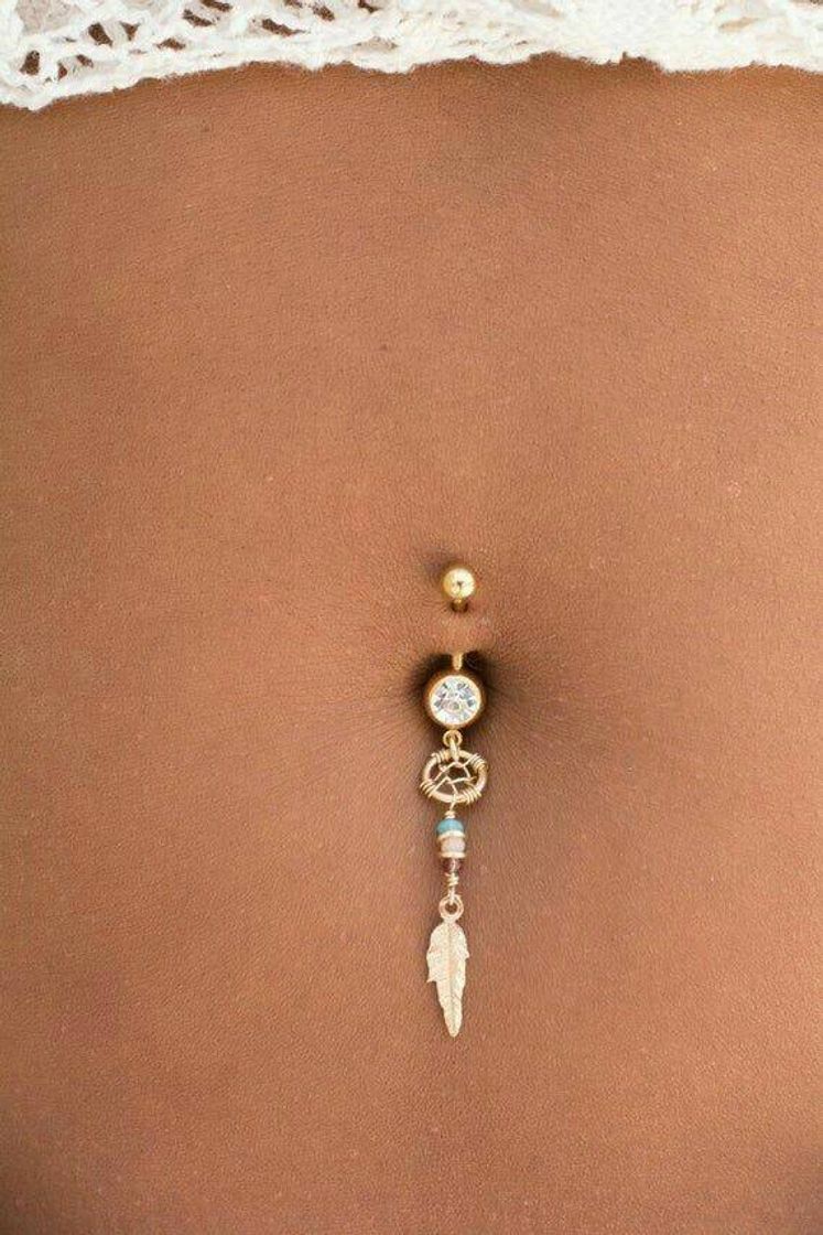 Fashion Piercing diferente para umbigo✨