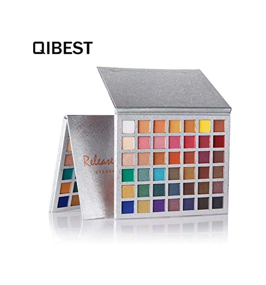 Social QIBEST Paleta de sombras de ojos 42 colores sombra de ojos Powder