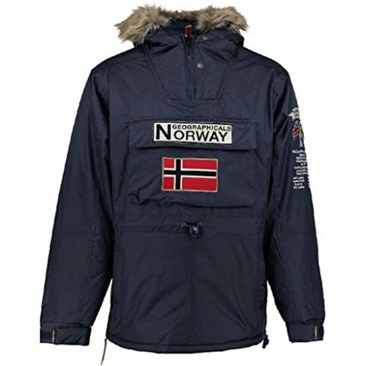 Geographical Norway Parka Hombre Boomerang Azul Marino L