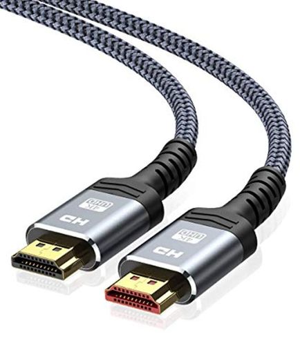 Snowkids - Cable HDMI 4K 10m de alta velocidad HDMI 2.0 conectores