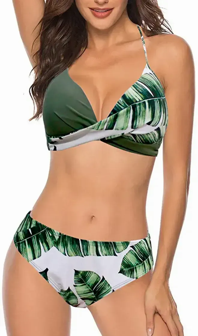 Producto CheChury Traje de Baño Bikini Mujer 2020 Bohemio Push Up con Relleno