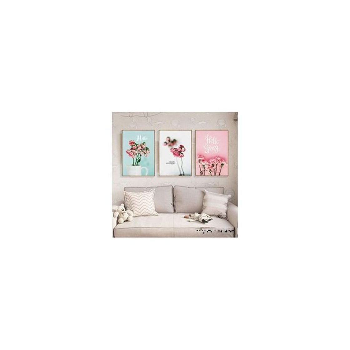 Producto Giclee Modern Art Poster Decoracao para Casa Carteles Decorativos Pink Nordic Poster