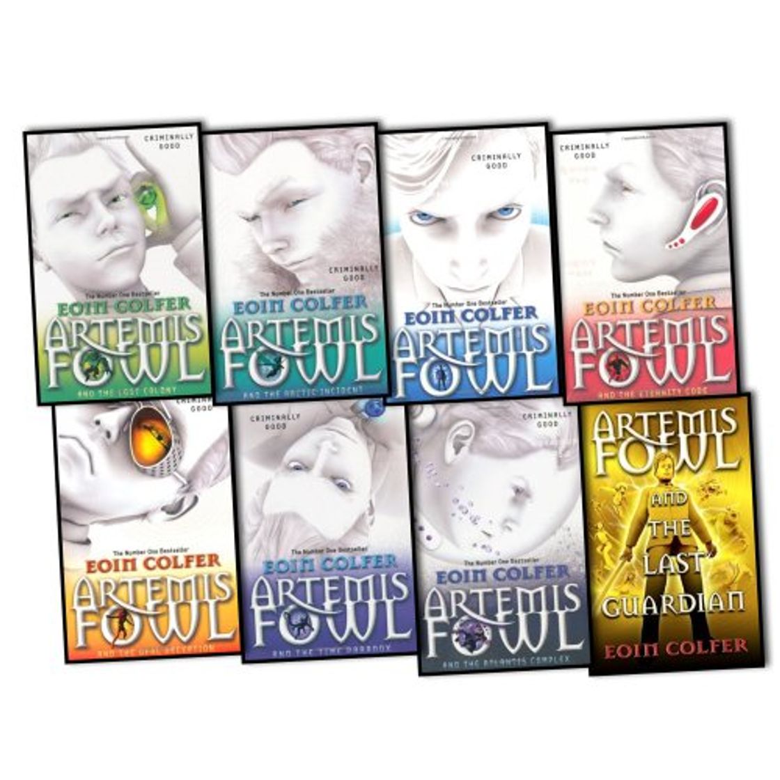 Libro Eoin Colfer Artemis Fowl 8 Books Collection Pack Set RRP: 61.92