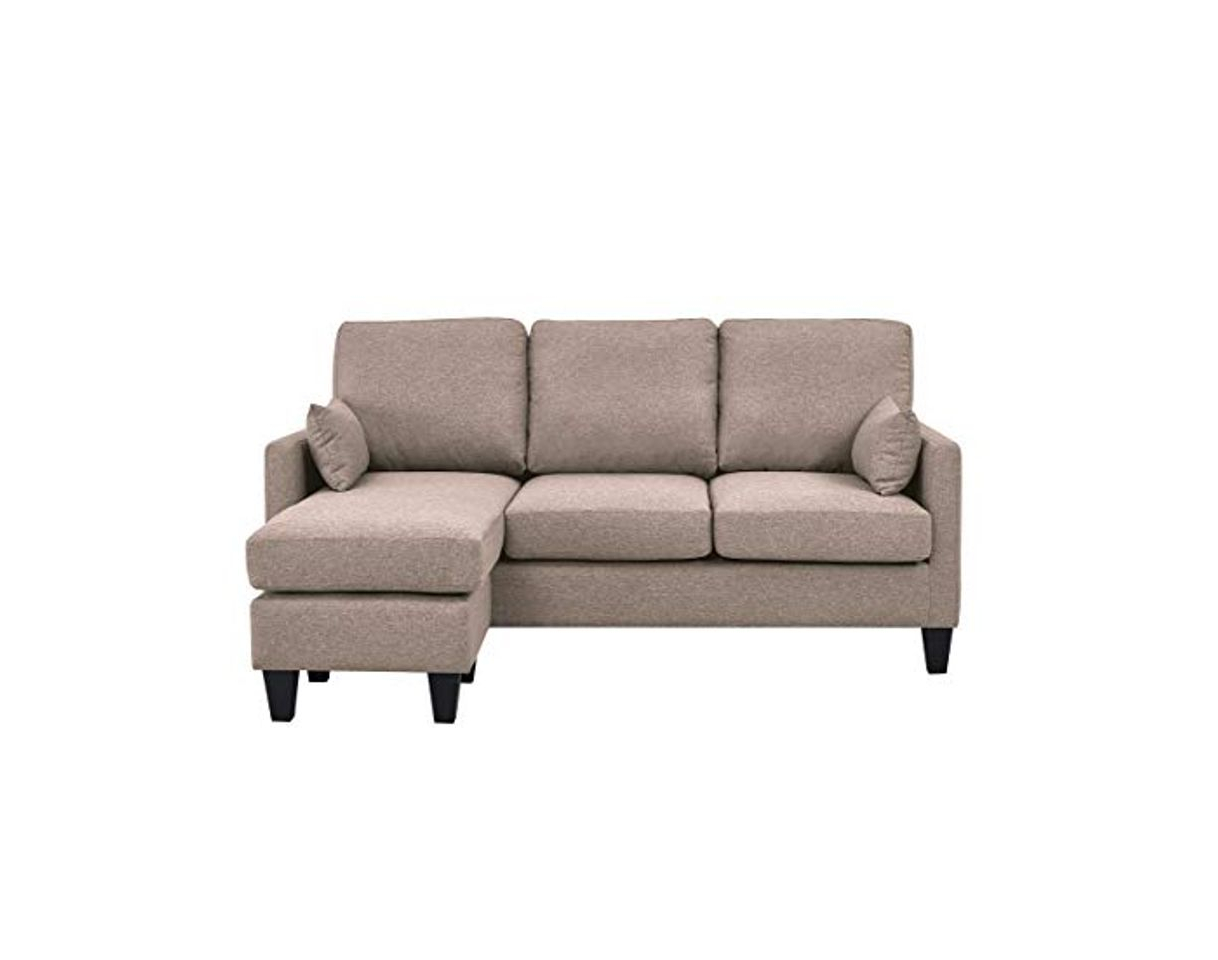 Social Astan Hogar 3 Plazas con Chaise Longe