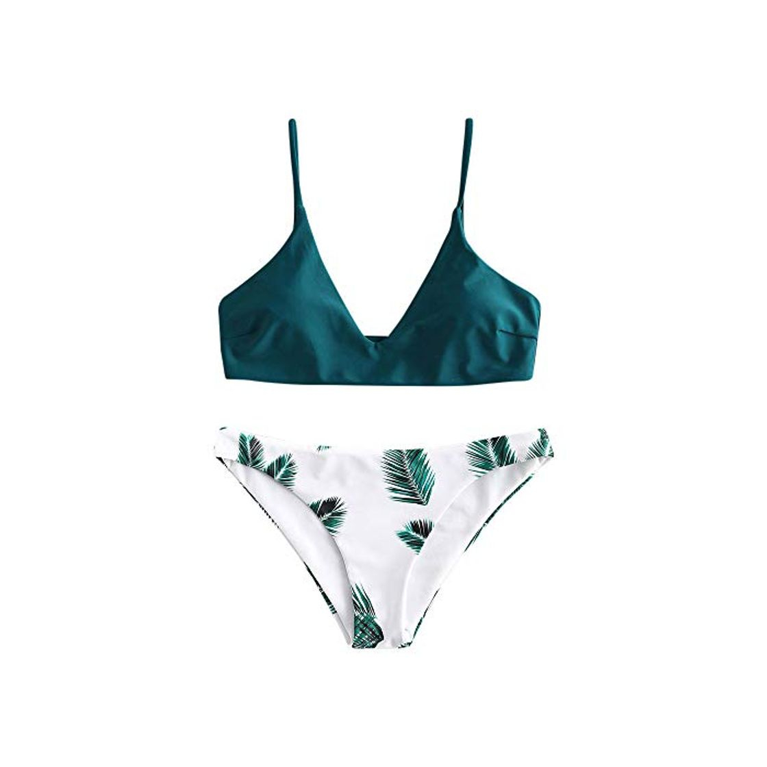 Fashion ZAFUL - Conjunto de Bikini Acolchado para Mujer