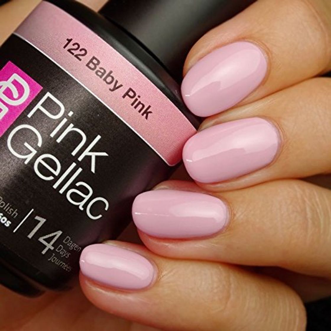 Product Pink Gellac Baby Pink 15ml Gel Nail Polish by Pink Gellac