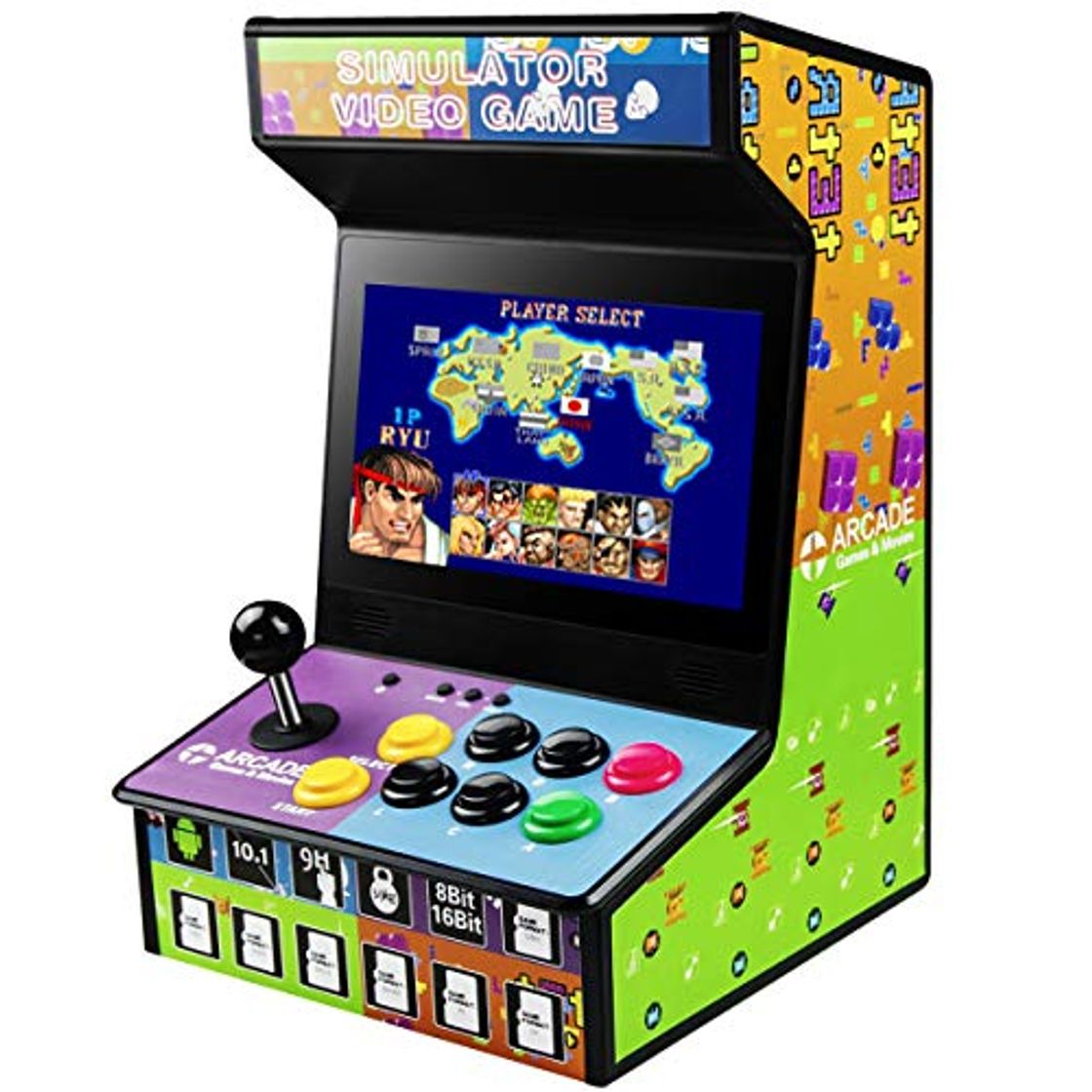 Productos DOYO Máquina Arcade Juegos Consola Arcade Retro y Recargable