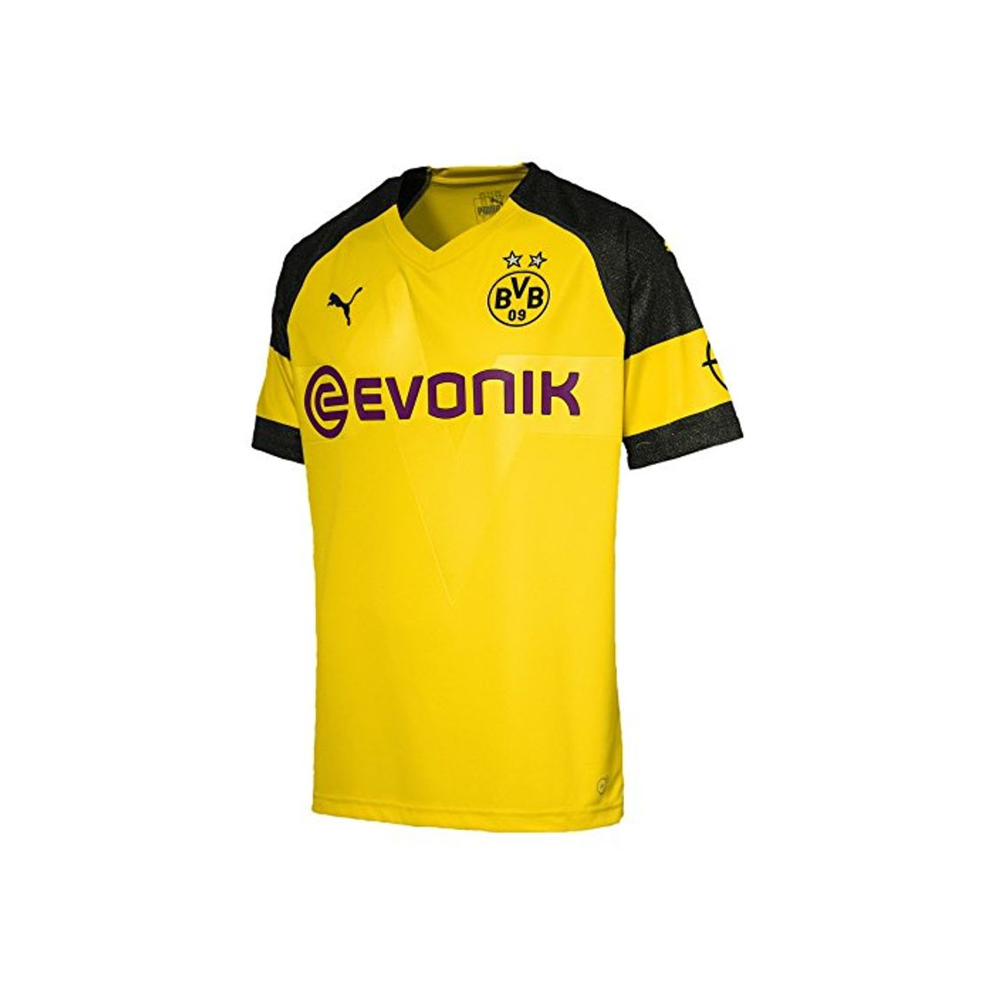 Social Puma BVB Home Replica J with Evonik Logo Camiseta