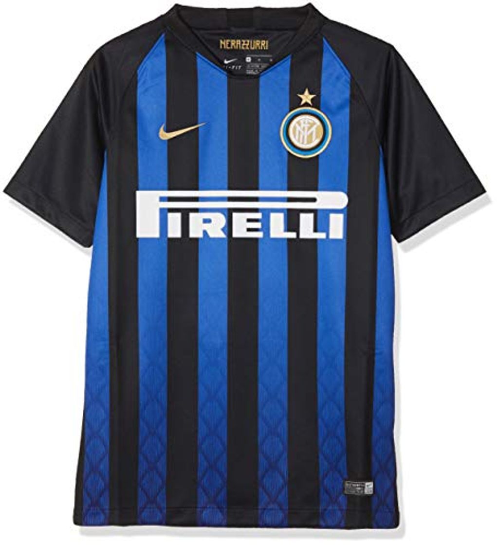 Social Nike 2018/19 Inter Milan Stadium Home - Partes de Arriba de Ropa