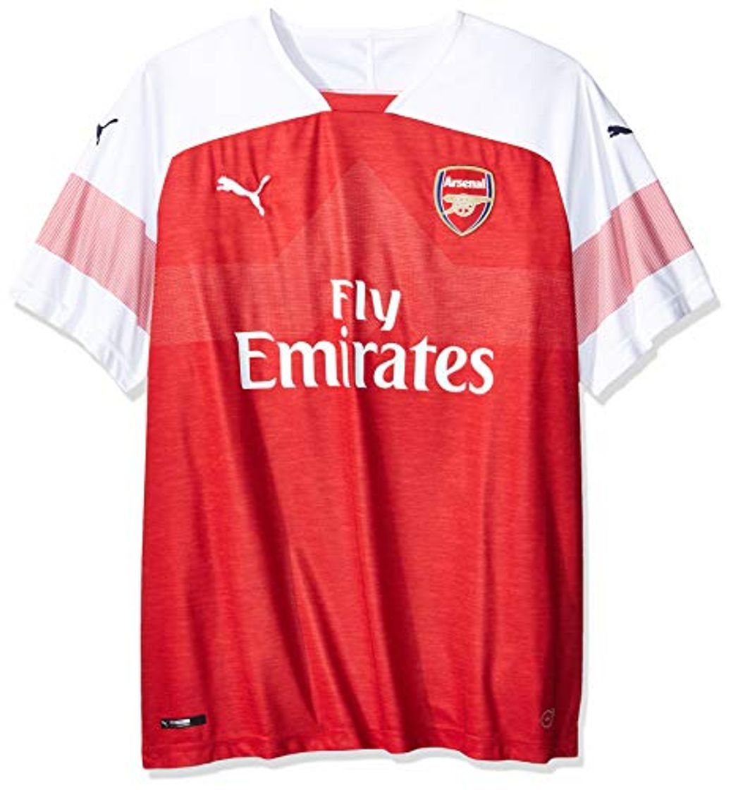 Social PUMA Arsenal FC Home Shirt Replica SS with EPL Sponsor Logo Jersey,
