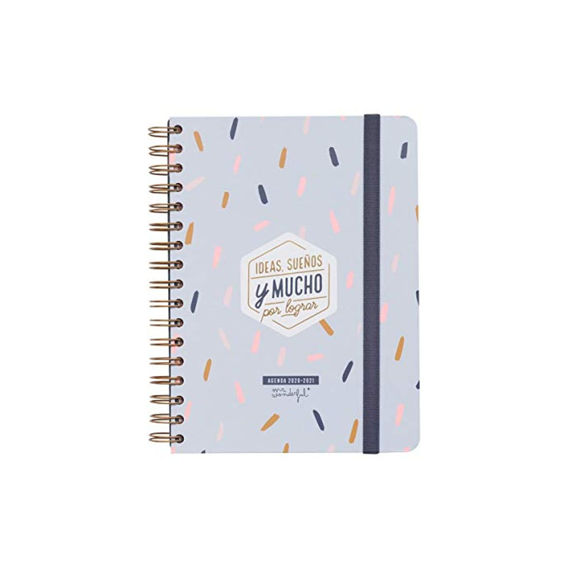 Social Agenda clásica grande 2020-2021 Día por página - Ideas