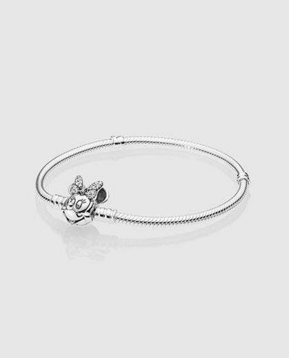 PANDORA Moments - Pulsera de Mujer de Plata de Ley