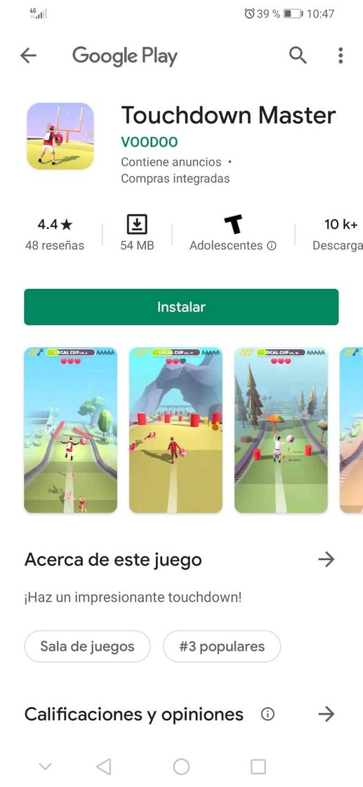 App Juego