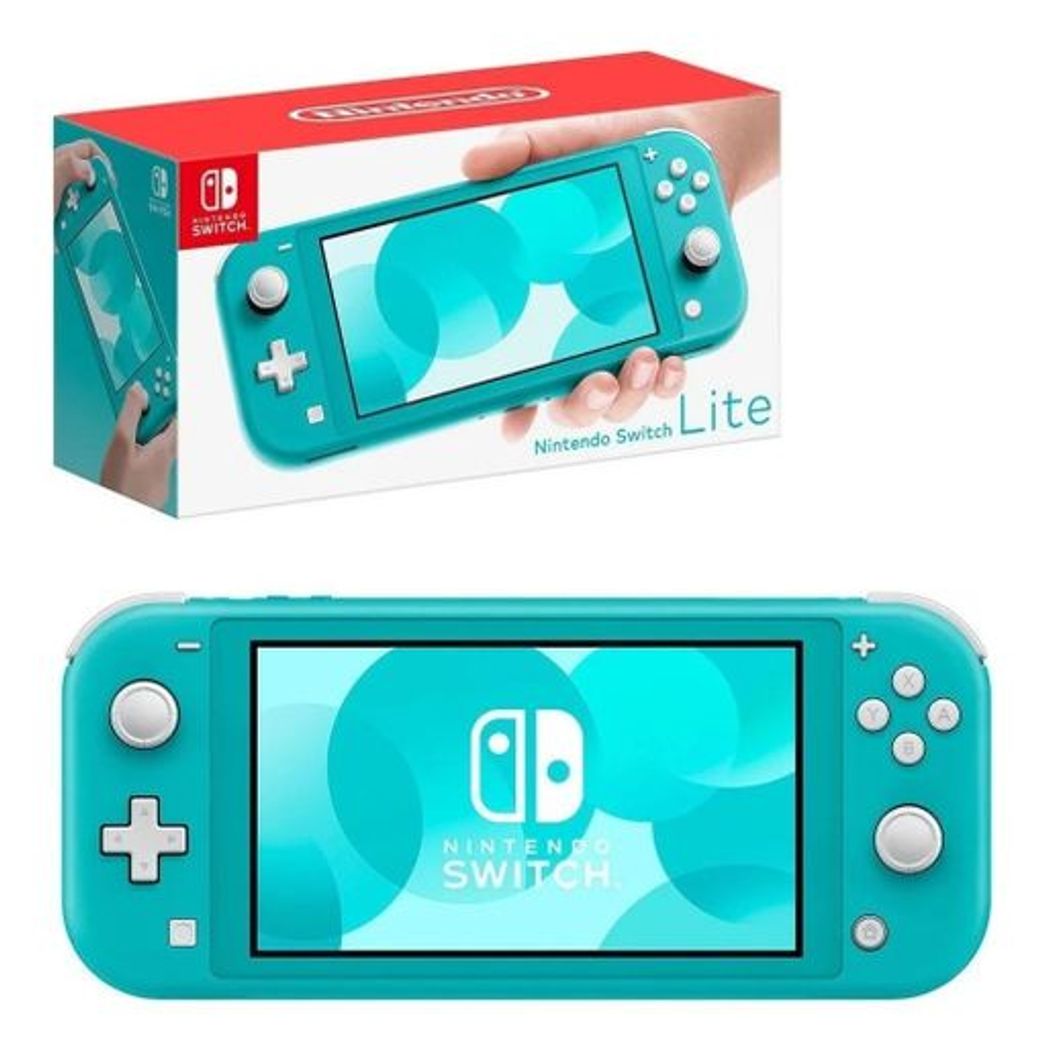 Electrónica Nintendo Switch Lite - Consola color Azul Turquesa