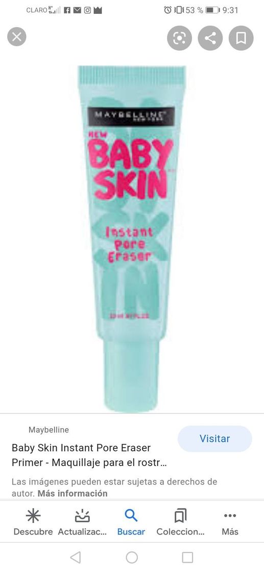 Fashion Primer de maybelline es super bueno