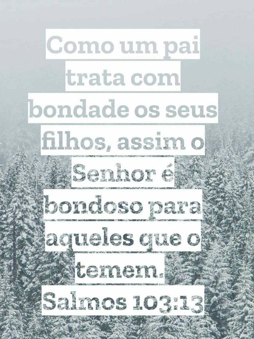 Moda Salmos 103:13