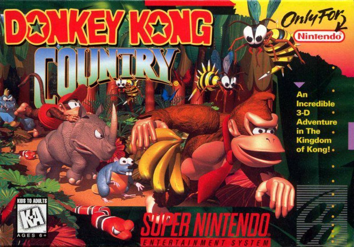 Videogames Donkey Kong Country 