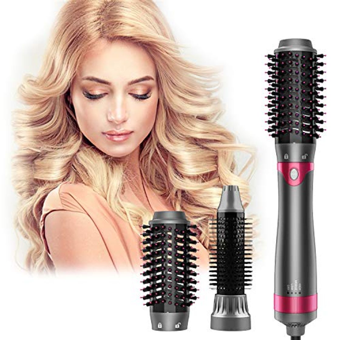 Product Chimpuk Cepillo Secador de pelo 4 en 1