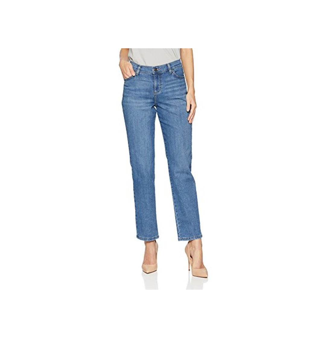 Moda LEE Women's Petite Relaxed Fit Straight Leg Jean