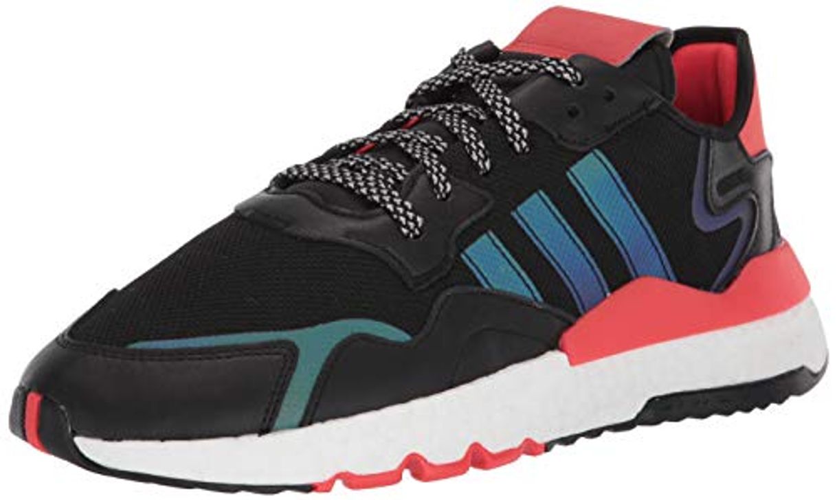 Fashion adidas Originals Nite Jogger Tenis para Correr para Hombre, Negro