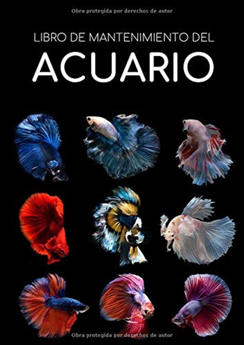 Libros Libro de Mantenimiento del Acuario: Este cuaderno te permitirá llevar un registro