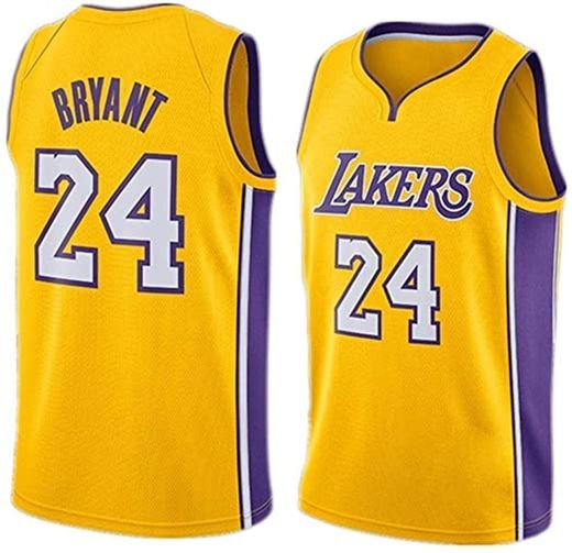 WOLFIRE SC Camiseta de Baloncesto para Hombre, NBA, Los Angeles Lakers #8#24