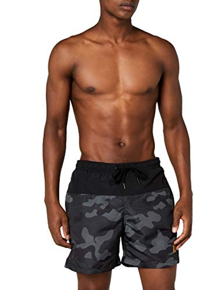 Social Urban Classics Block Swim Shorts Bañador de natación, Multicolor