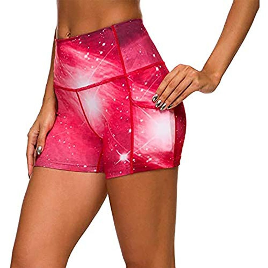 Social Pantalones cortos de yoga para mujer Sexy vendaje pantalones cortos de yoga fitness femenino gimnasio cintura alta pantalones cortos de yoga leggings entrenamiento deportivo femenino pantalones depo