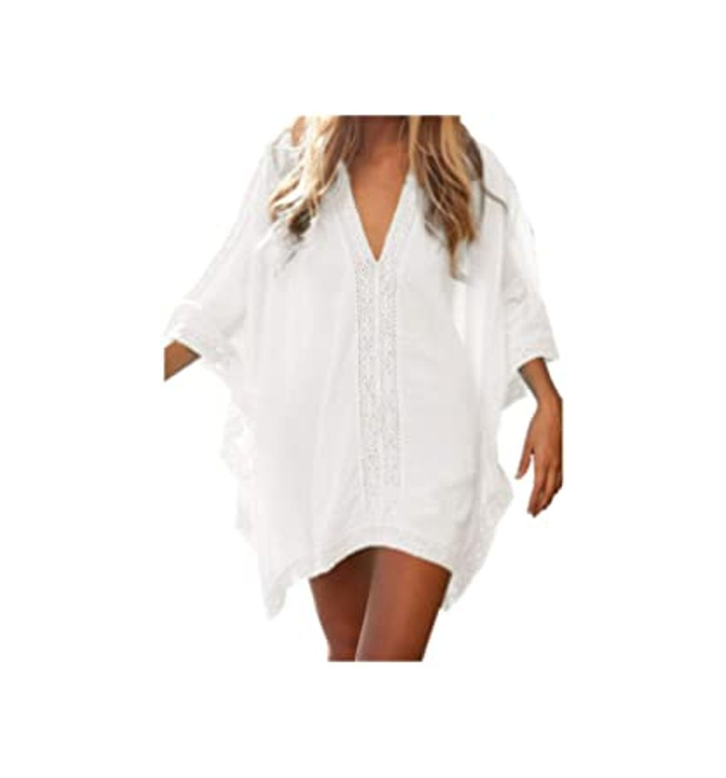 Fashion Ocean Plus Mujer Verano Flamenco Camisola Vestido De Playa Top Sin Mangas