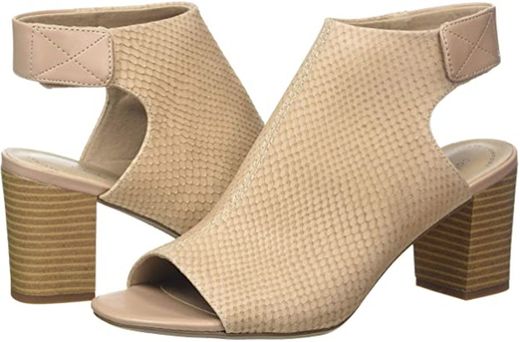 Clarks Lafley Rosen, Sandalias de Talón Abierto para Mujer, Beige