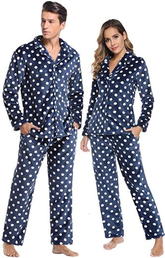 Manooby 2 Piezas Pijamas Set Conjuntos Casuales Ropa de Dormir Incluye Camiseta