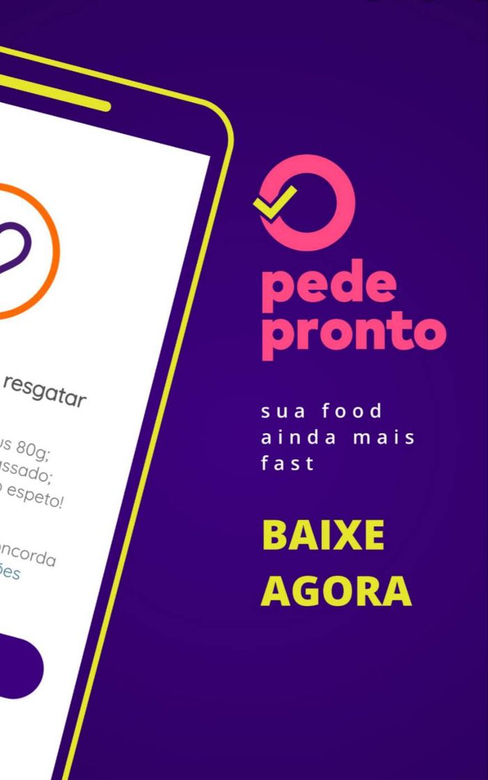Social Peça em restaurantes sem fila e Delivery