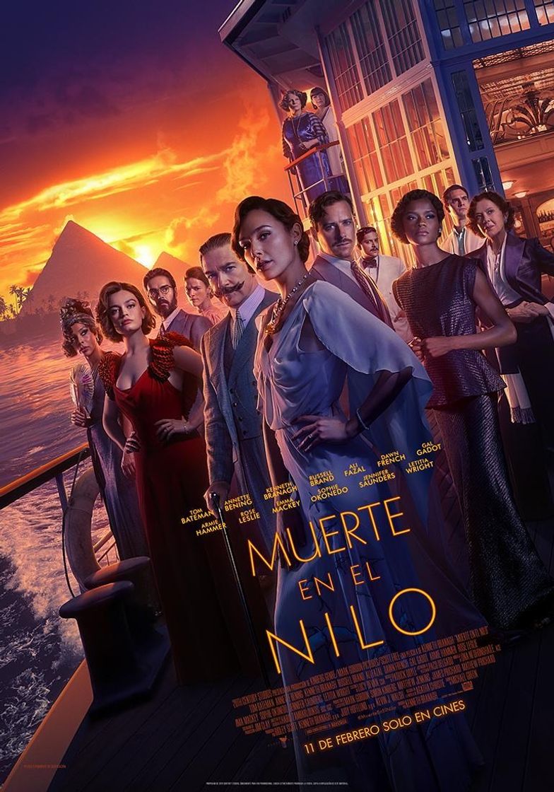 Película Muerte en el Nilo
