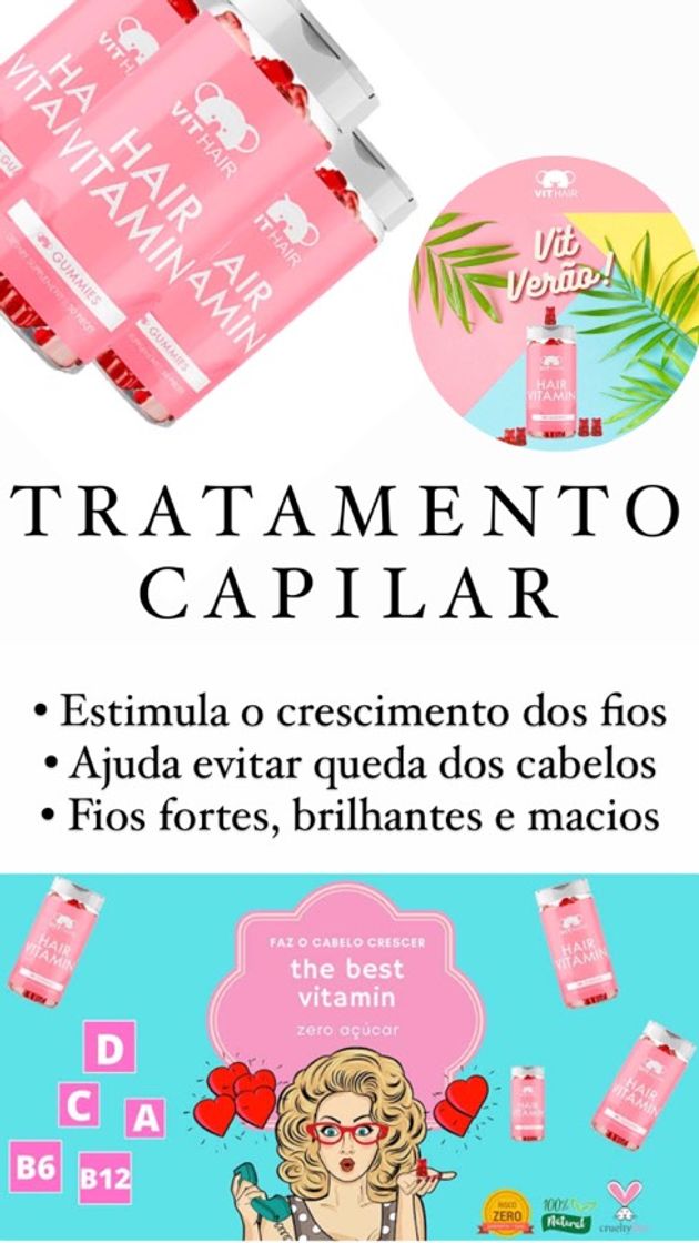 Fashion Tratamento Capilar para crescimento e fortalecimento ❤️❤️