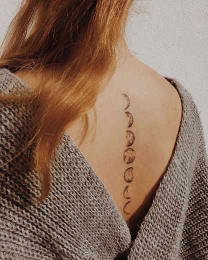 Tattoo fases da lua