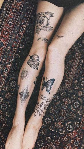Tattoos perna
