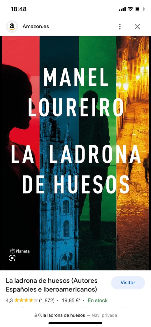 Book La ladrona de huesos