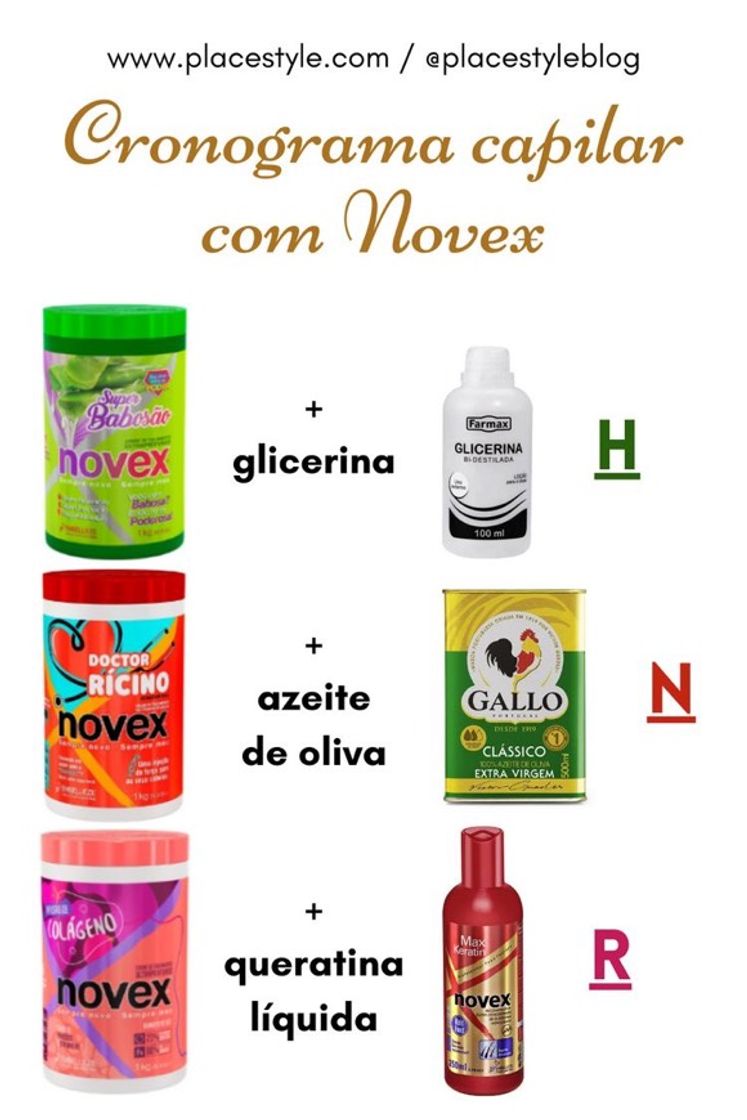 Receitinhas para o Cronograma 