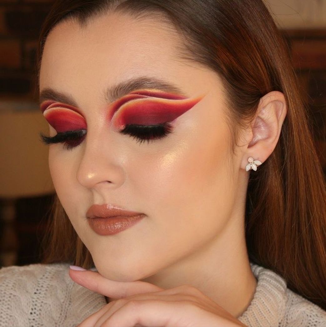 Make com tom vermelho ❤️