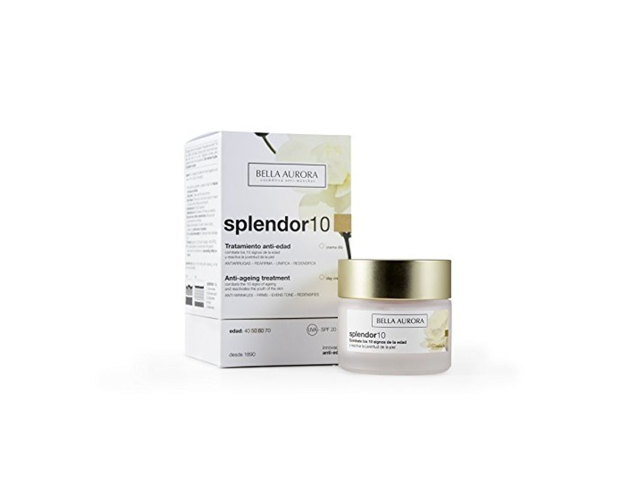 Social Bella Aurora Splendor 10 Crema Facial Hidratante Anti-Edad Mujer Día Tratamiento Anti-Arrugas