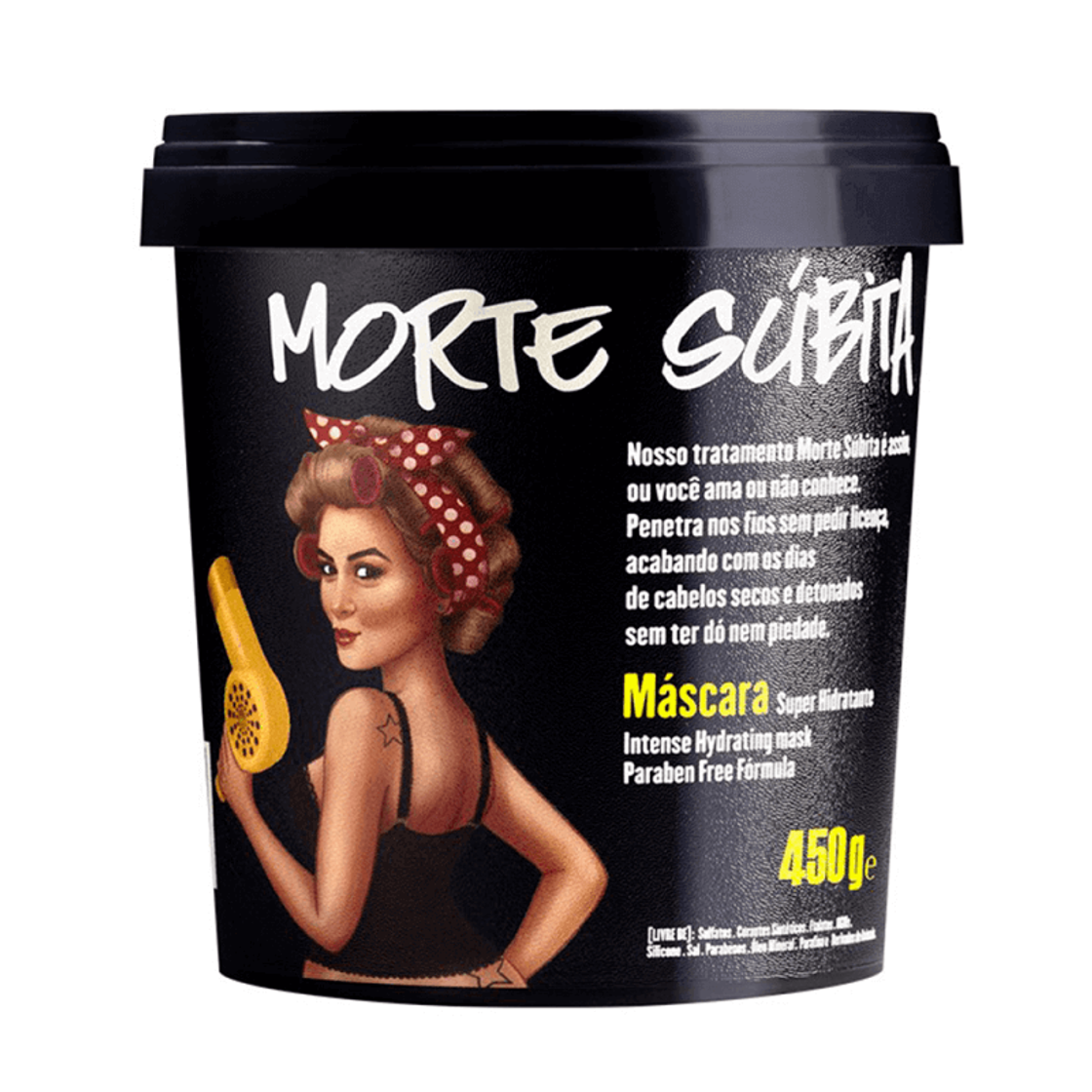 Producto LOLA COSMETICS Morte SÚBITA - MÁSCARA 450G