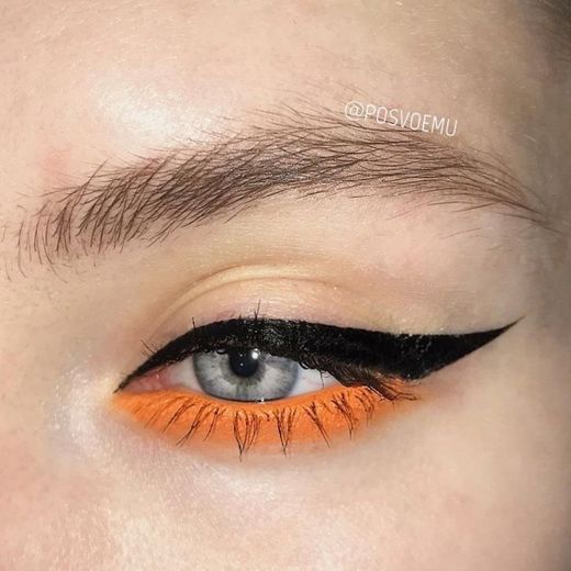 Make orange and black