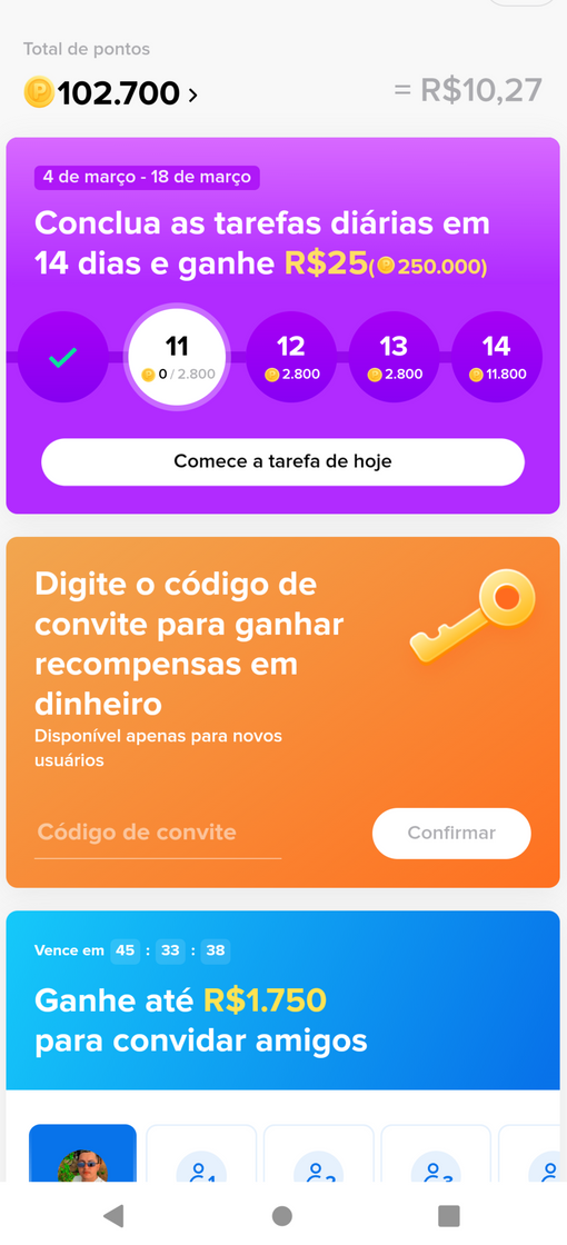 App Tik Tok promoção 