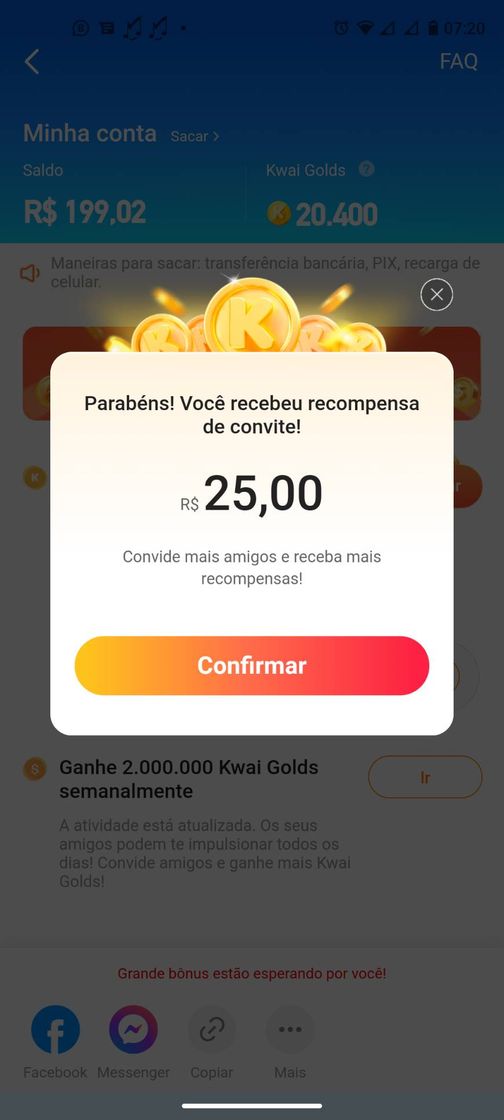 Moda Ganhe dinheiro cole e Baixe este app. Compartilhe.