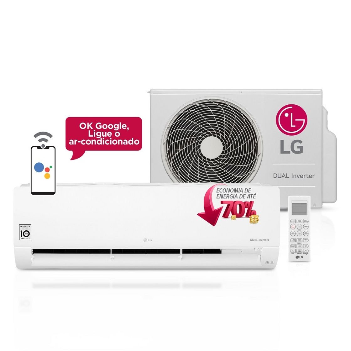 Moda  Dual Inverter Voice Lg 18000 Btus 
